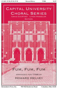 Fum, Fum, Fum TTBB choral sheet music cover Thumbnail